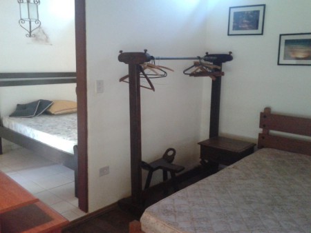 Mezanino com detalhe quarto casal
